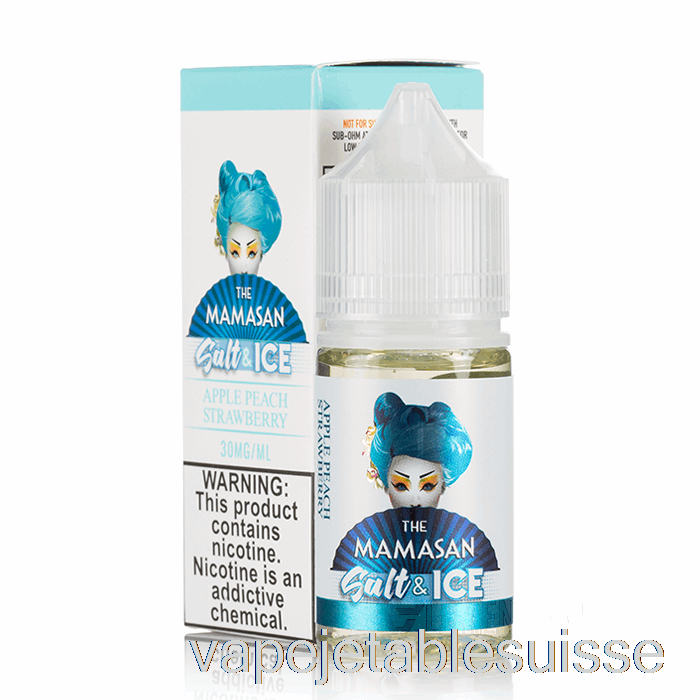 Vape Suisse Ice Asap Salt - Le E-liquide Mamasan - 30ml 30mg